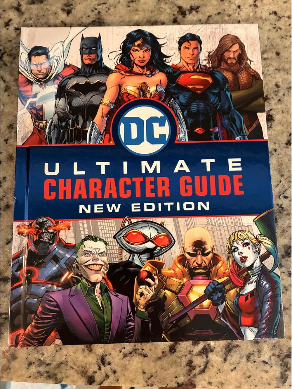 DC Ultimate Character Guide New Edition Hardcover Book